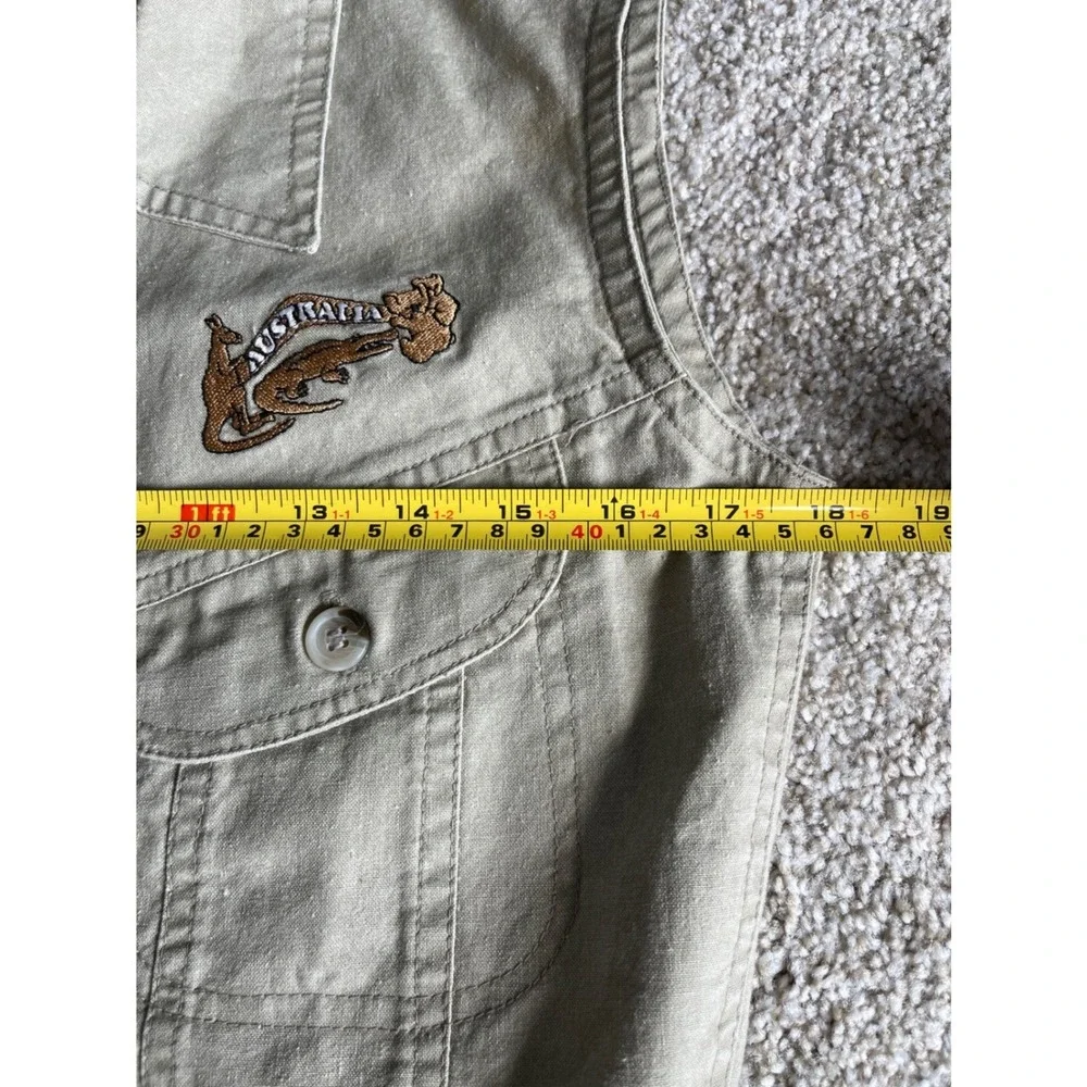 Safari Adventure Australia Vest and Zip Off Convertible Pants Set 8 - US S